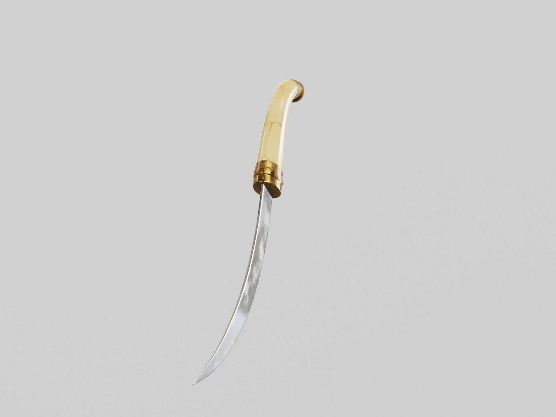 Arabian Dagger 3D model_18