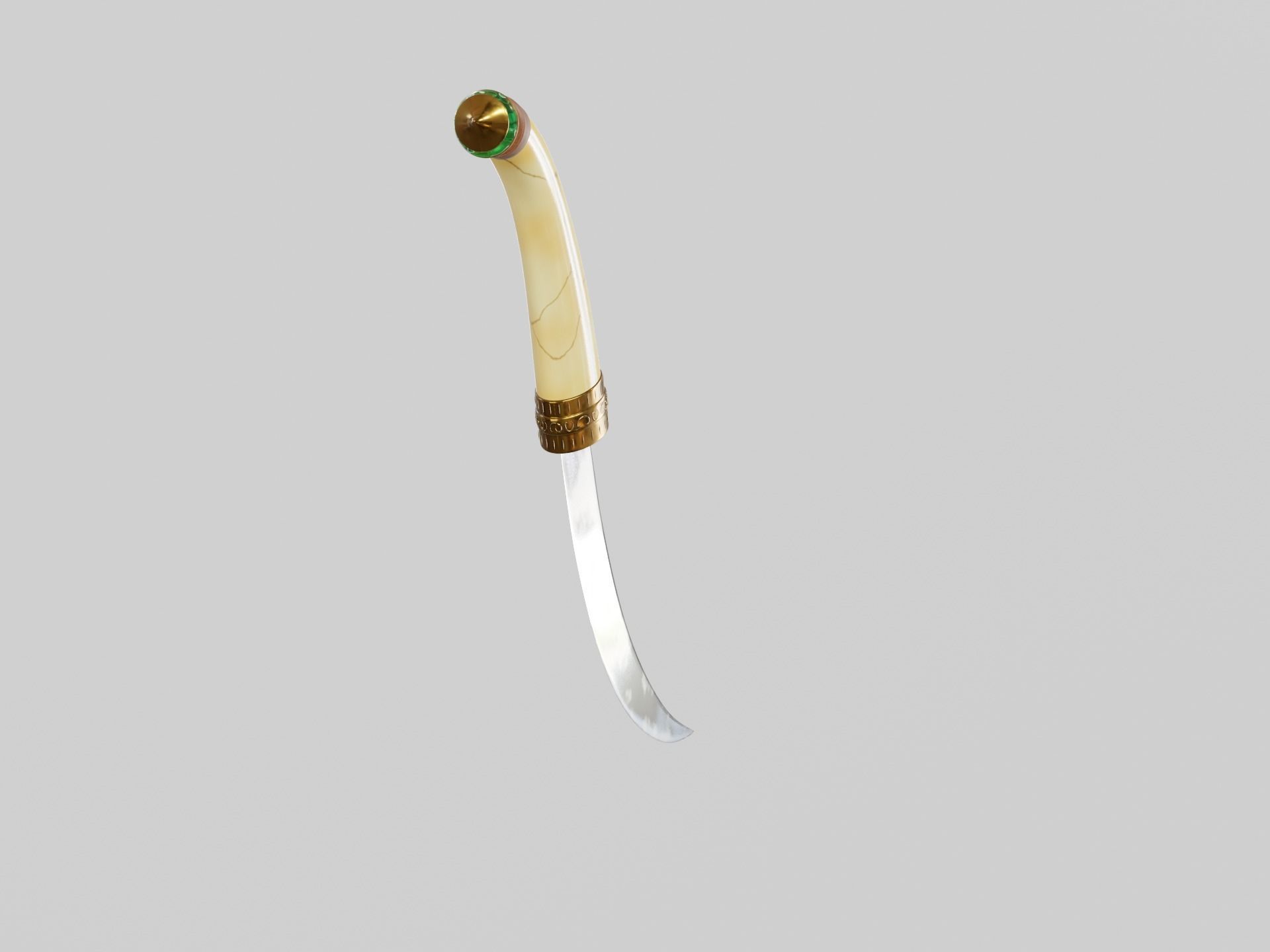 Arabian Dagger 3D model_12