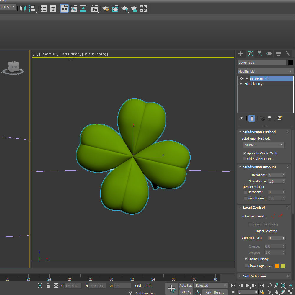 Clover Cartoon 3D model_15