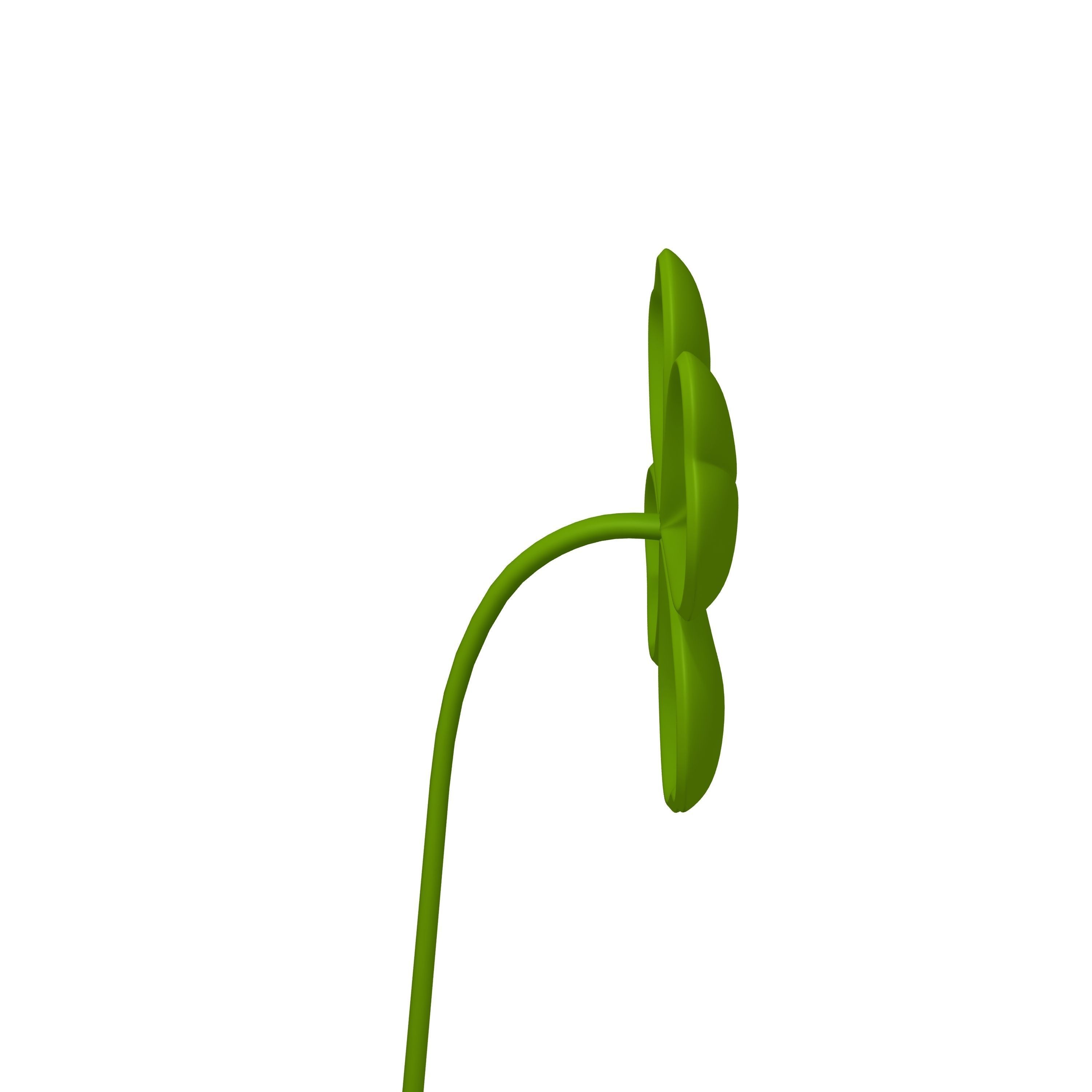 Clover Cartoon 3D model_1
