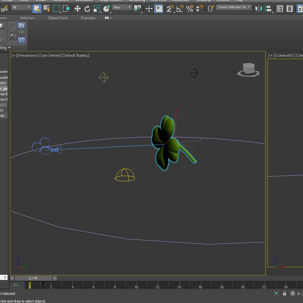 Clover Cartoon 3D model_14
