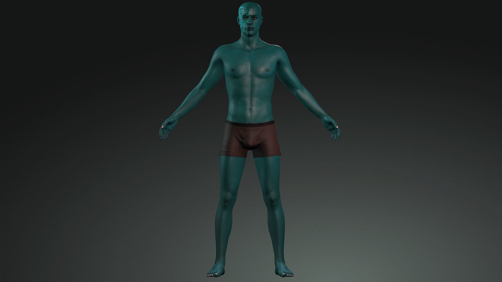 Astrev - 4K Animasyon For game Low-poly 3D model_4