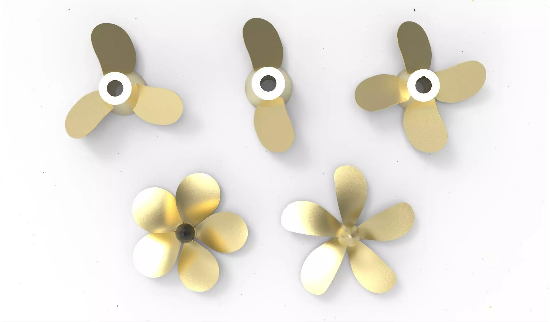 Propeller ship II 3D model_0