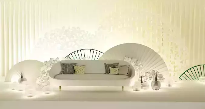 Wedding decorated Kousha