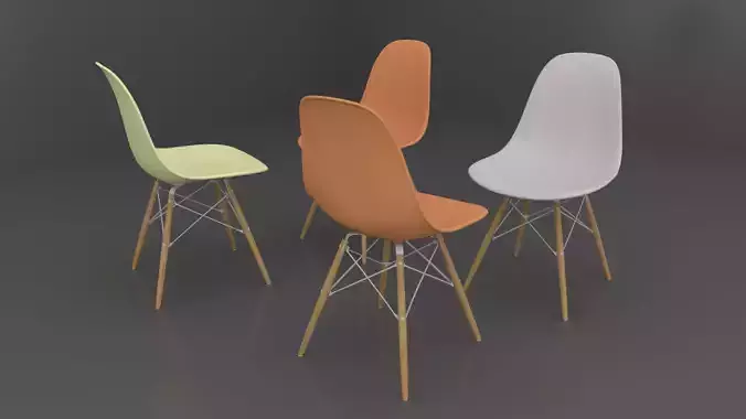 Simple Colour Chairs Office