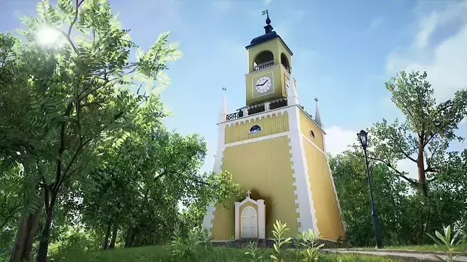 Amiralitetsklockstapeln - The Admiralty bell tower 