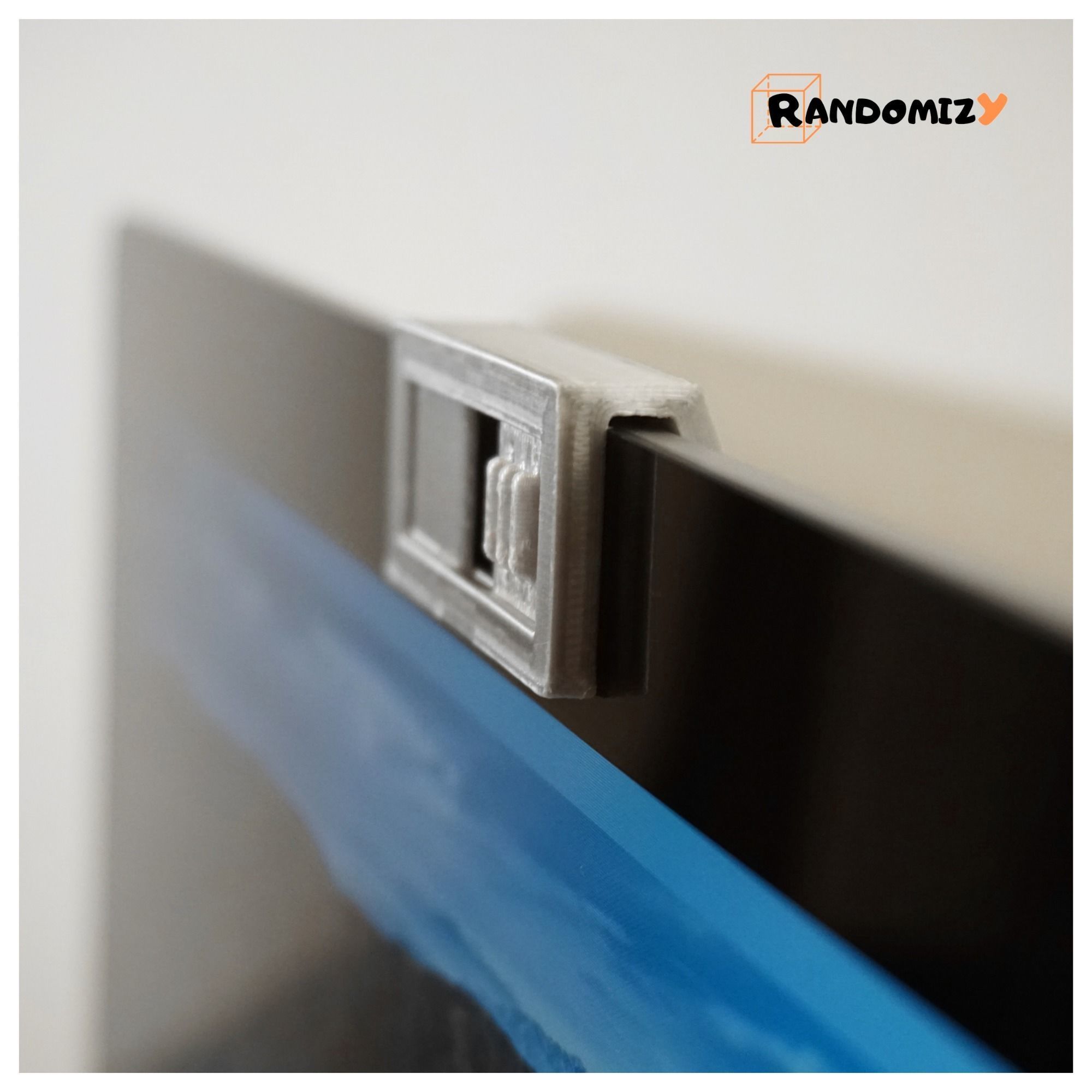 iMac Camera Cover Clip Slider 3D print model_3