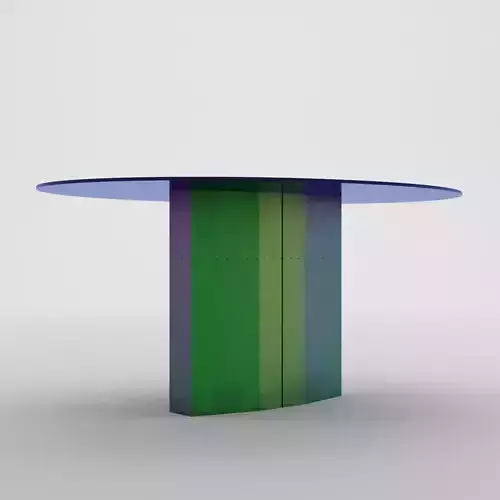 Polygonon Oval Table by Afra e Tobia Scarpa