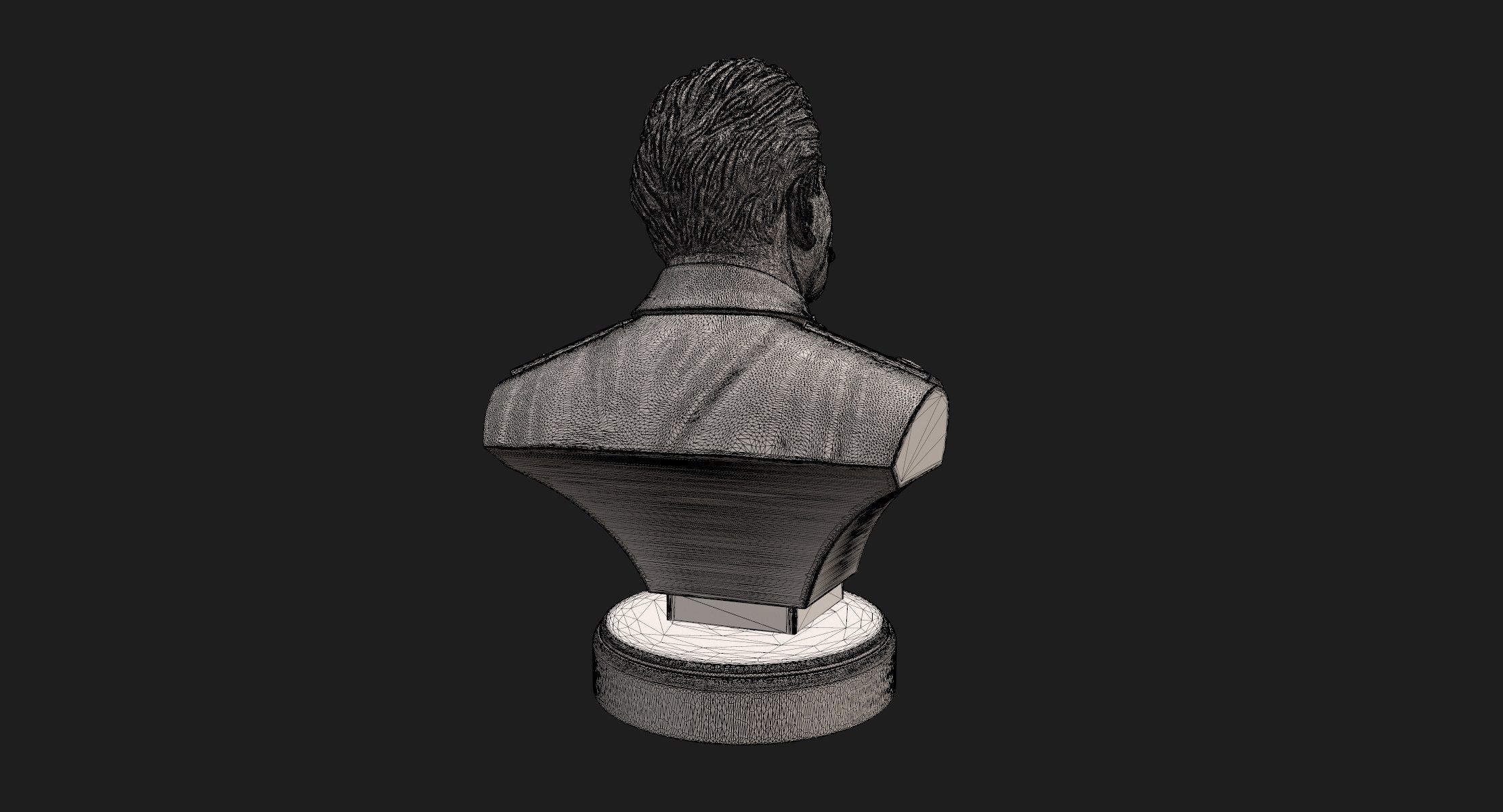 Stalin Bust 3D print model_11