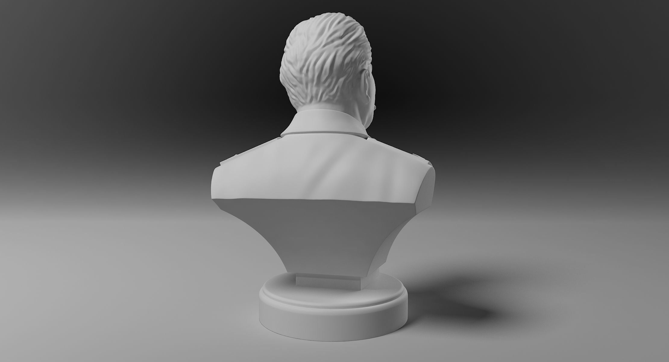 Stalin Bust 3D print model_8