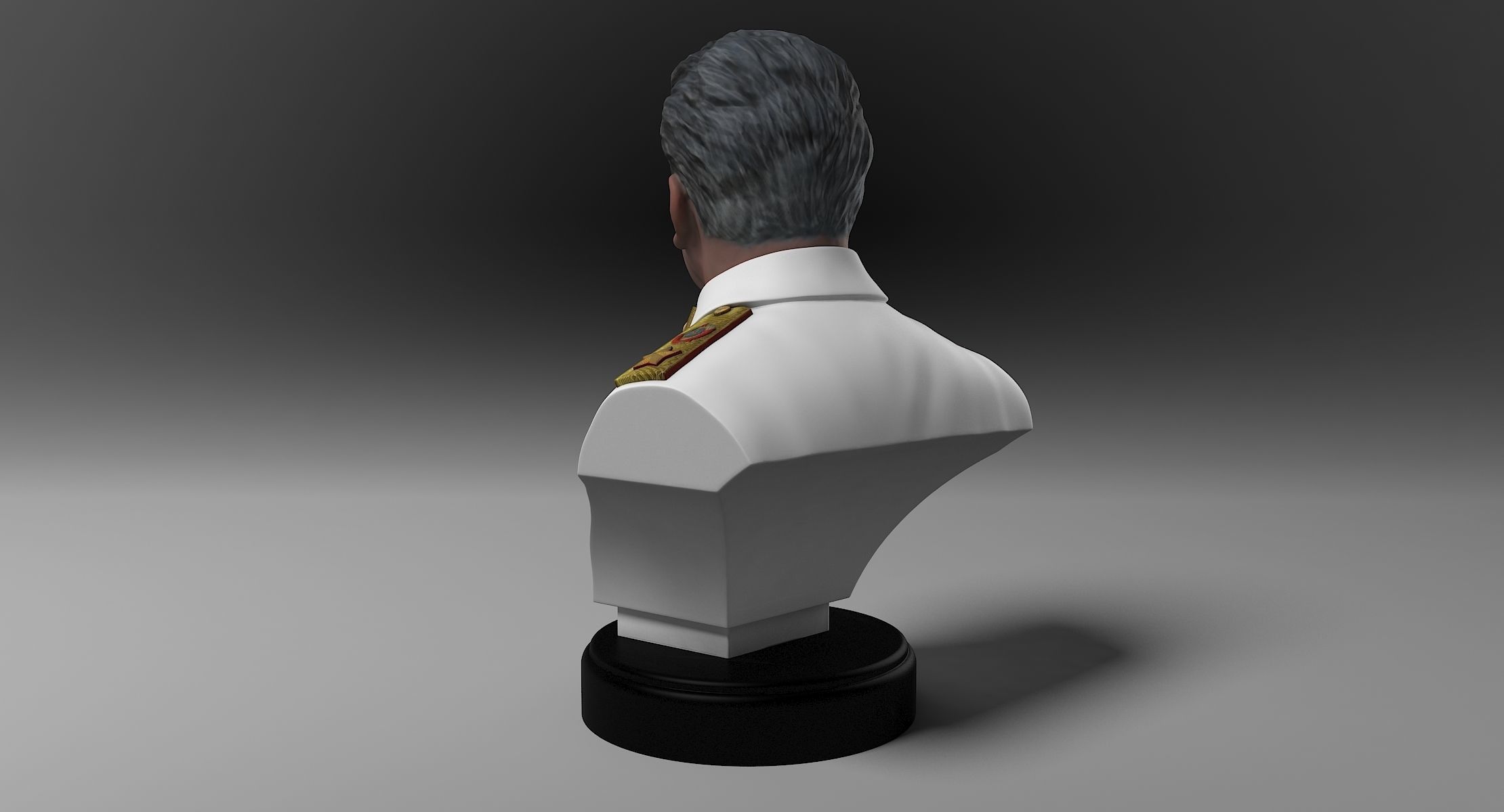 Stalin Bust 3D print model_2