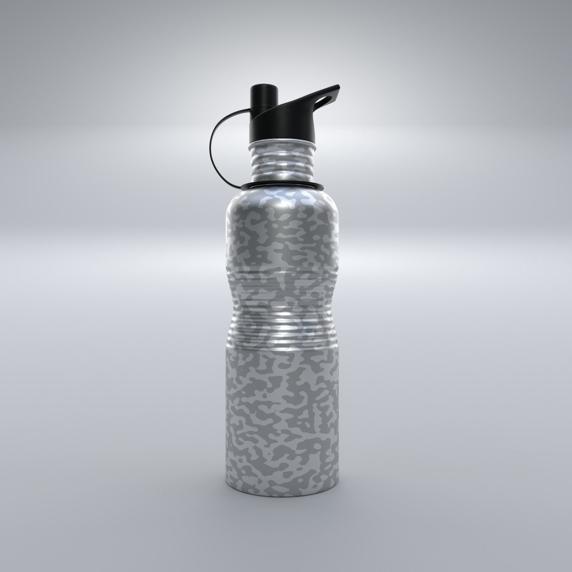 Water Bottle 3D model_7