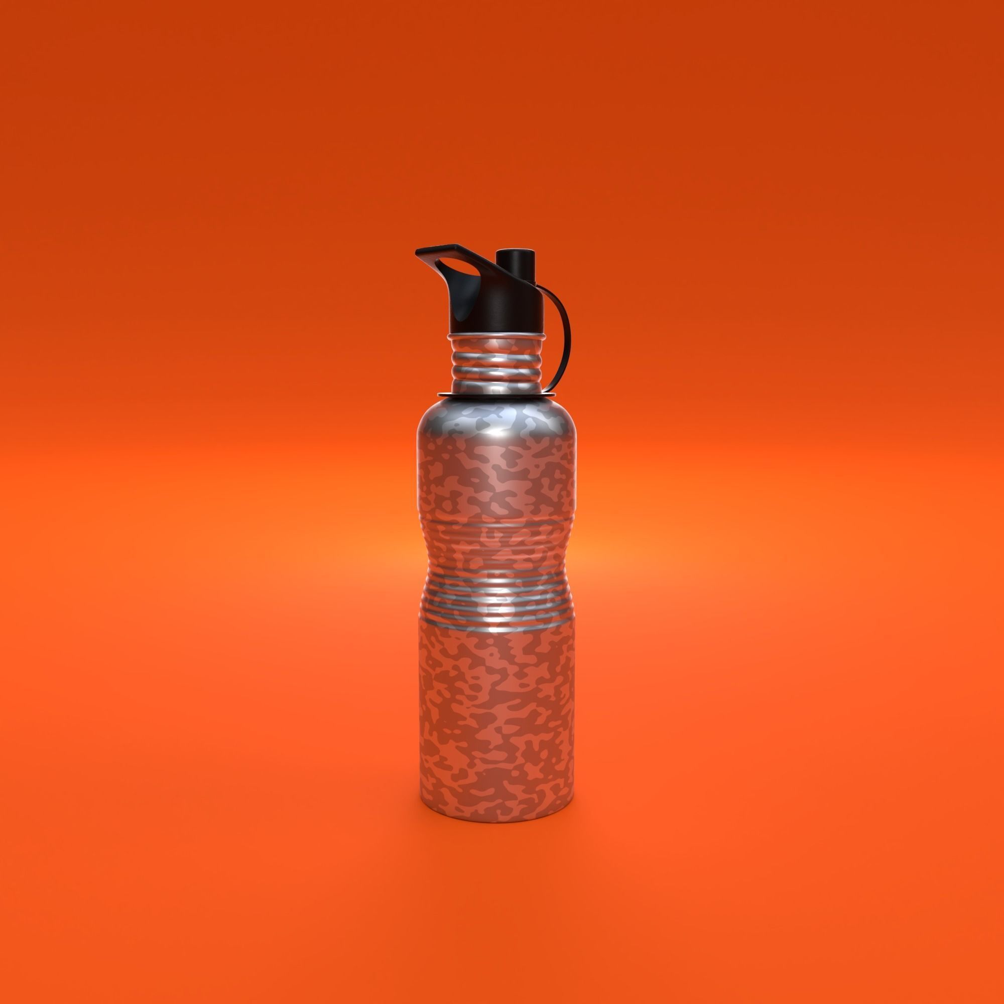Water Bottle 3D model_1