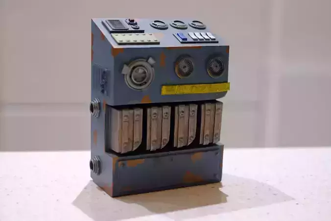 Space Console 3D print model