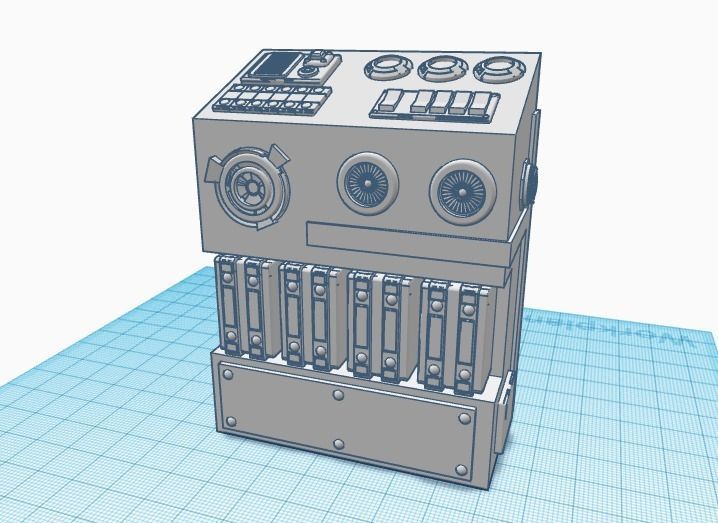 Space Console 3D print model_1