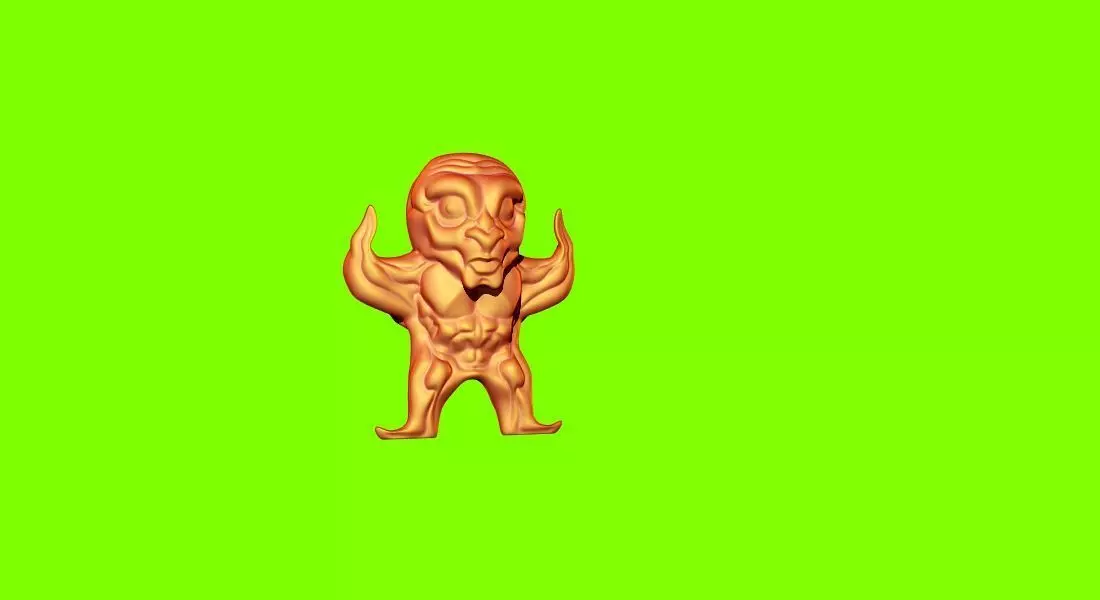 Proshuttones golden demon on screen 3D print model