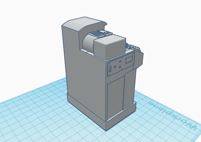 Imperial Console 3D print model_3