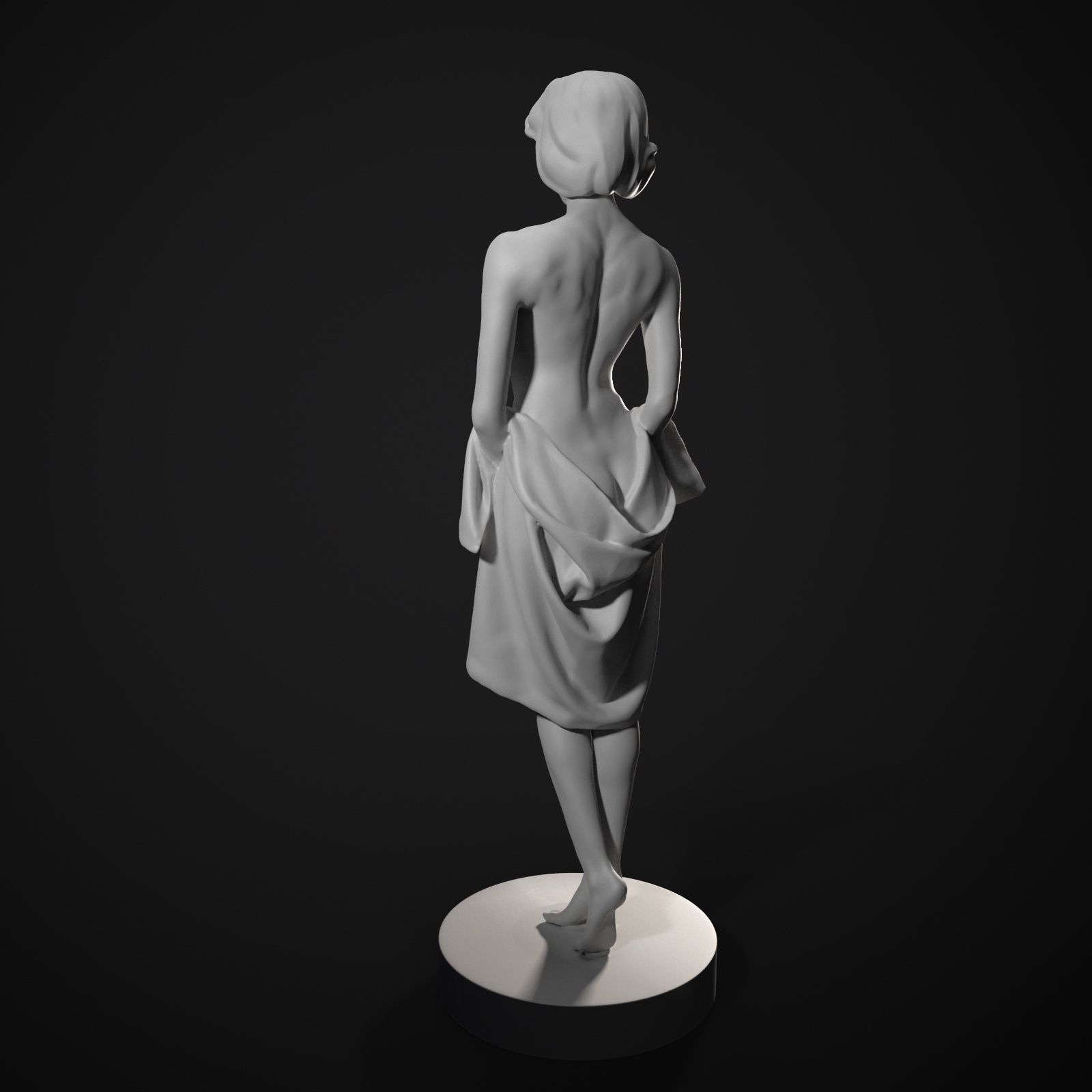 Fitness Woman 3D print model_22