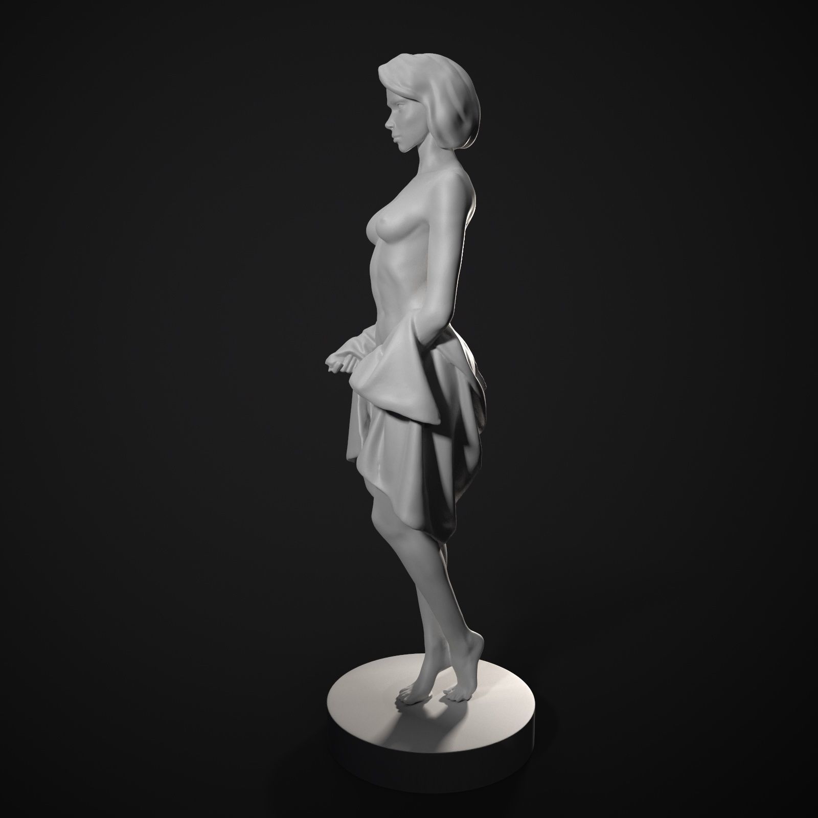 Fitness Woman 3D print model_28