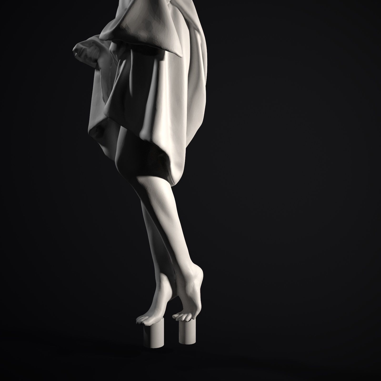 Fitness Woman 3D print model_8