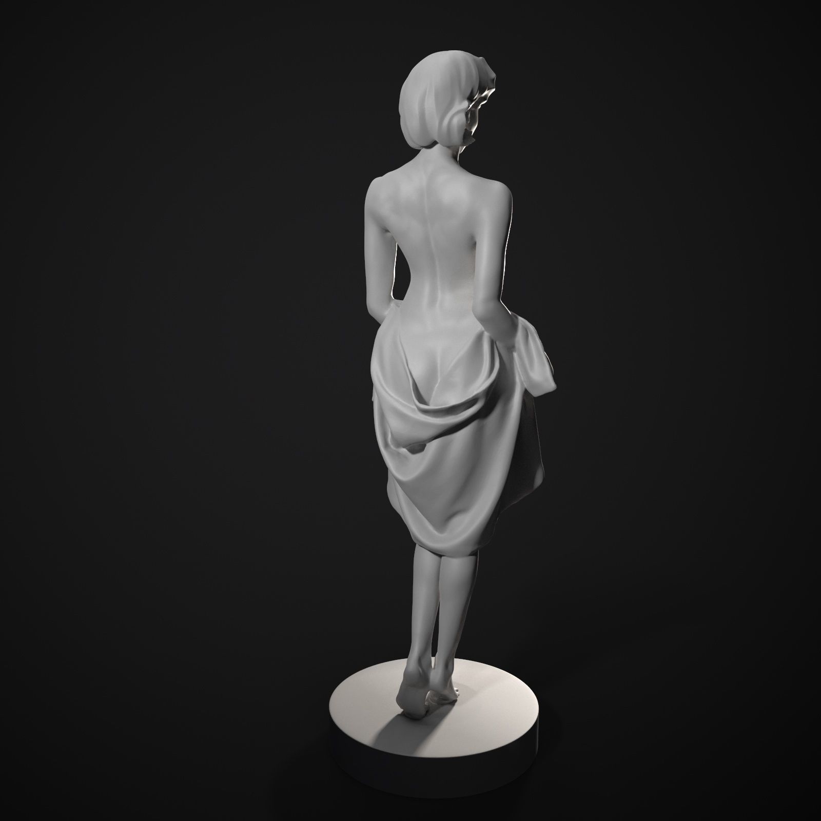 Fitness Woman 3D print model_17