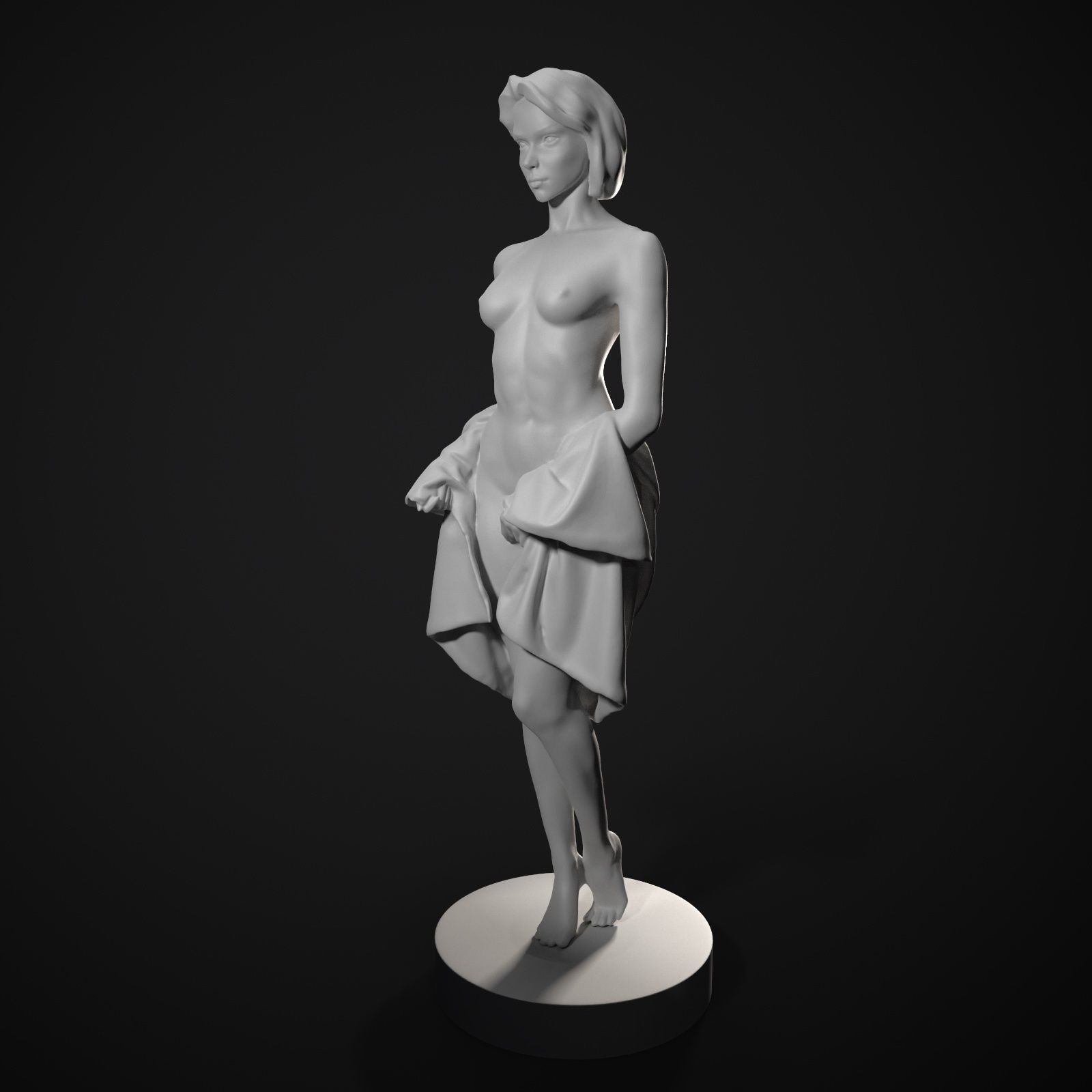 Fitness Woman 3D print model_31