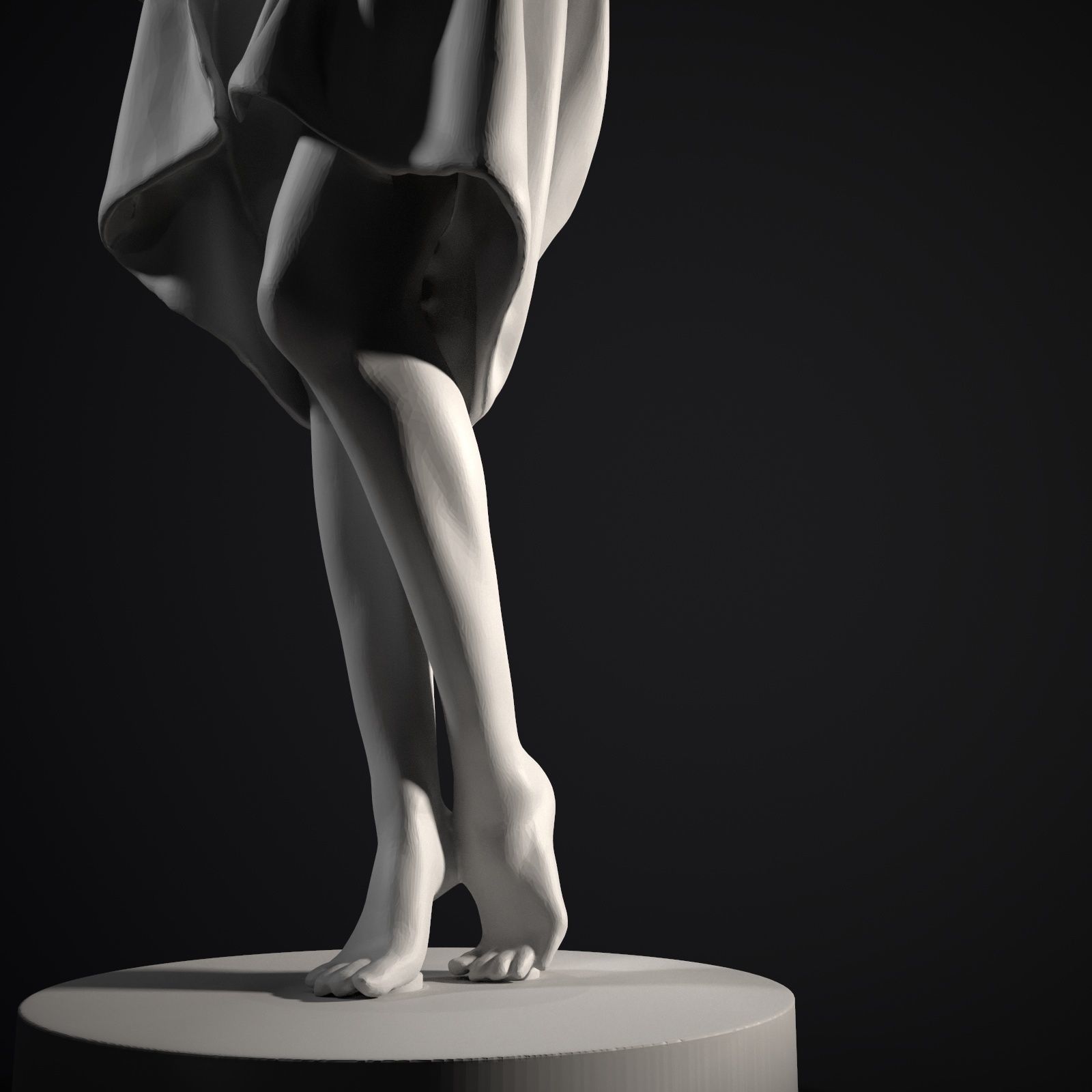Fitness Woman 3D print model_6