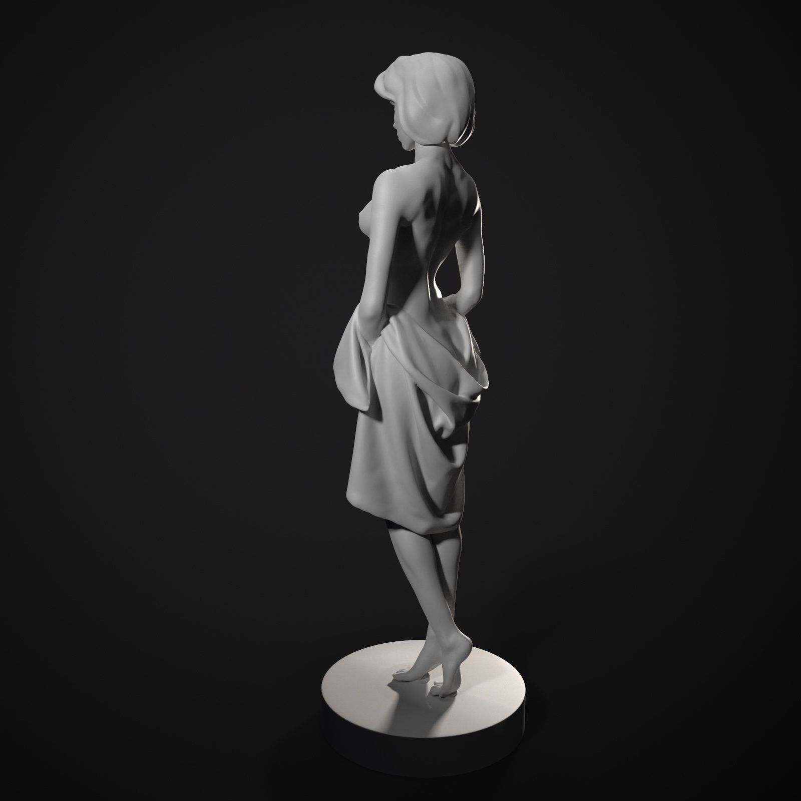 Fitness Woman 3D print model_24