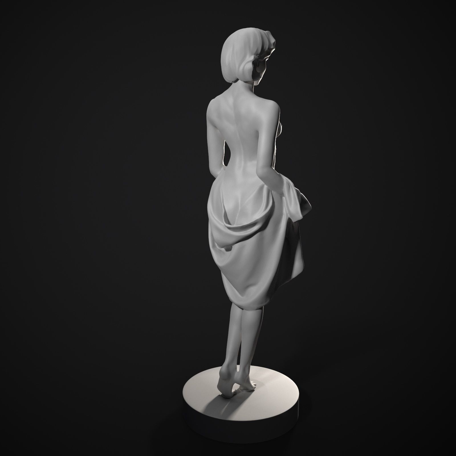 Fitness Woman 3D print model_16