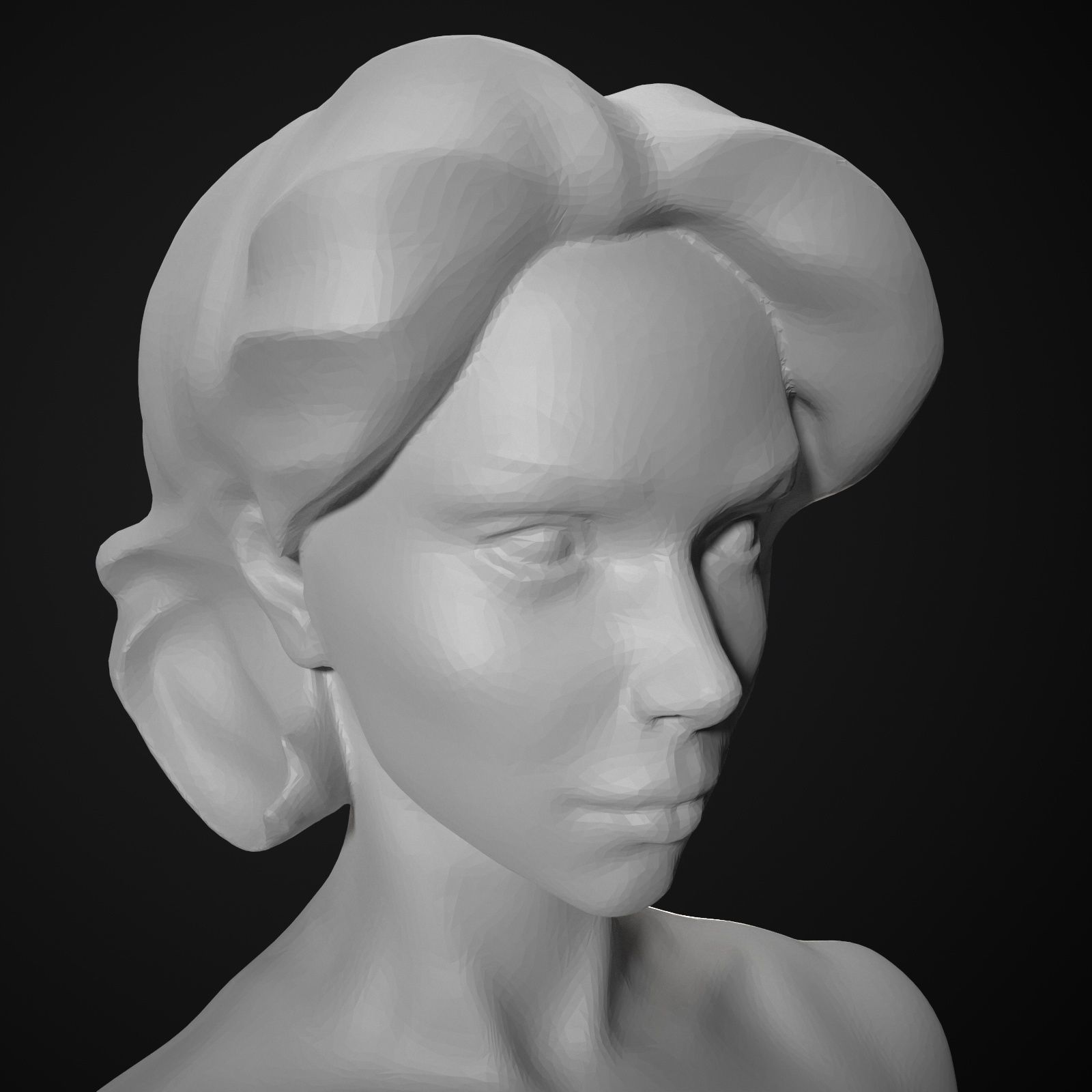 Fitness Woman 3D print model_10