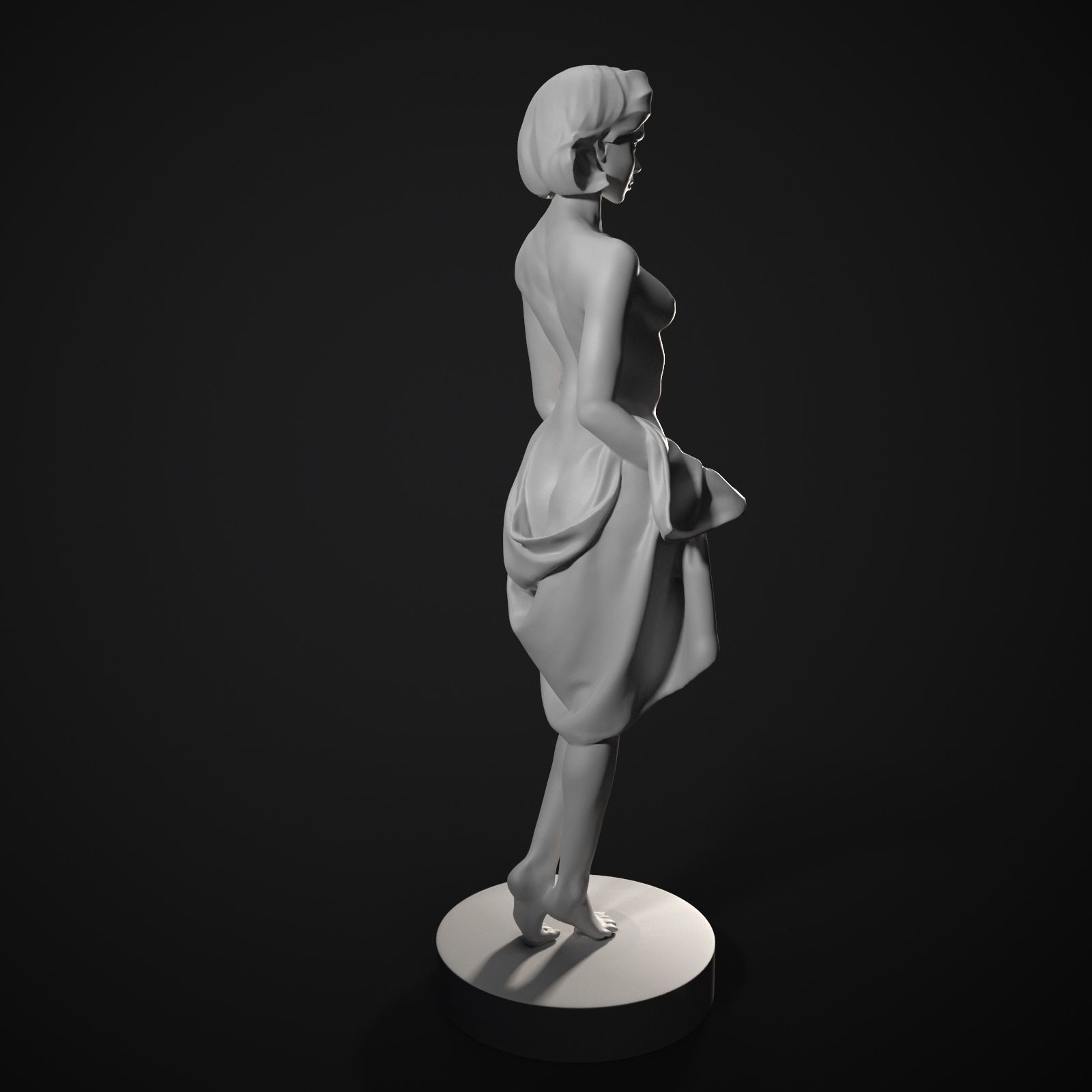 Fitness Woman 3D print model_14