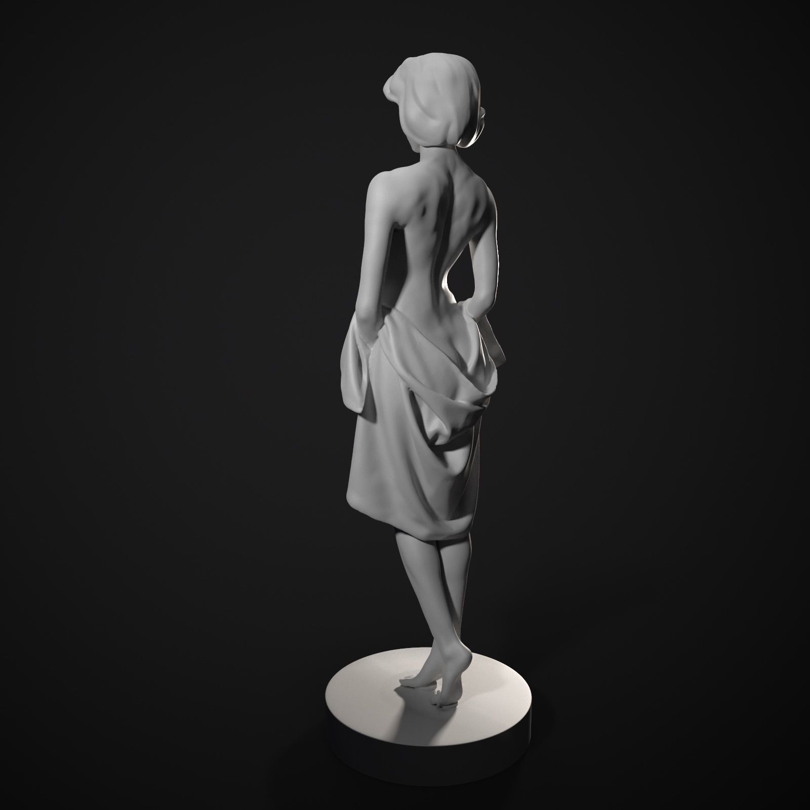 Fitness Woman 3D print model_23