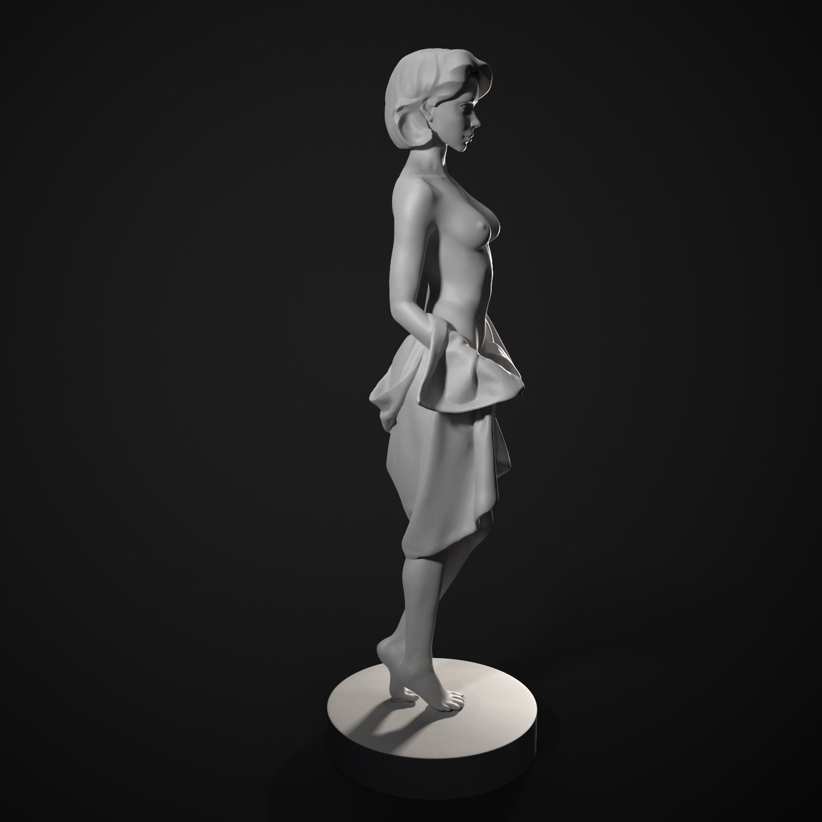 Fitness Woman 3D print model_11
