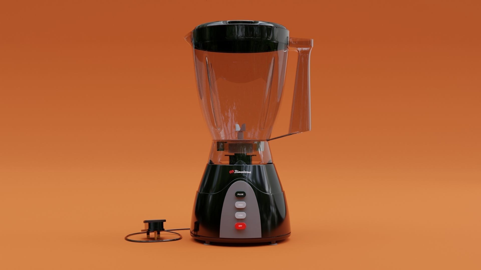 Binatone Blender 3D model_9