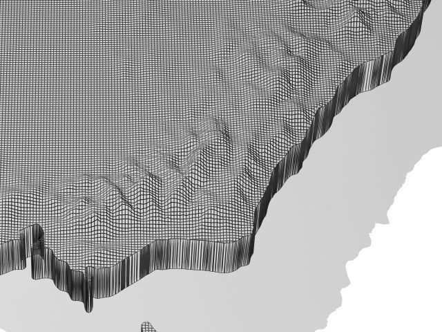 Australia High resolution 3D relief maps 3D model_12
