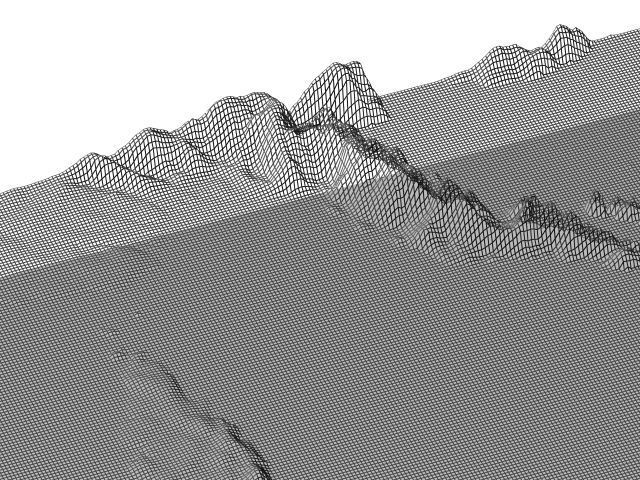 Australia High resolution 3D relief maps 3D model_11