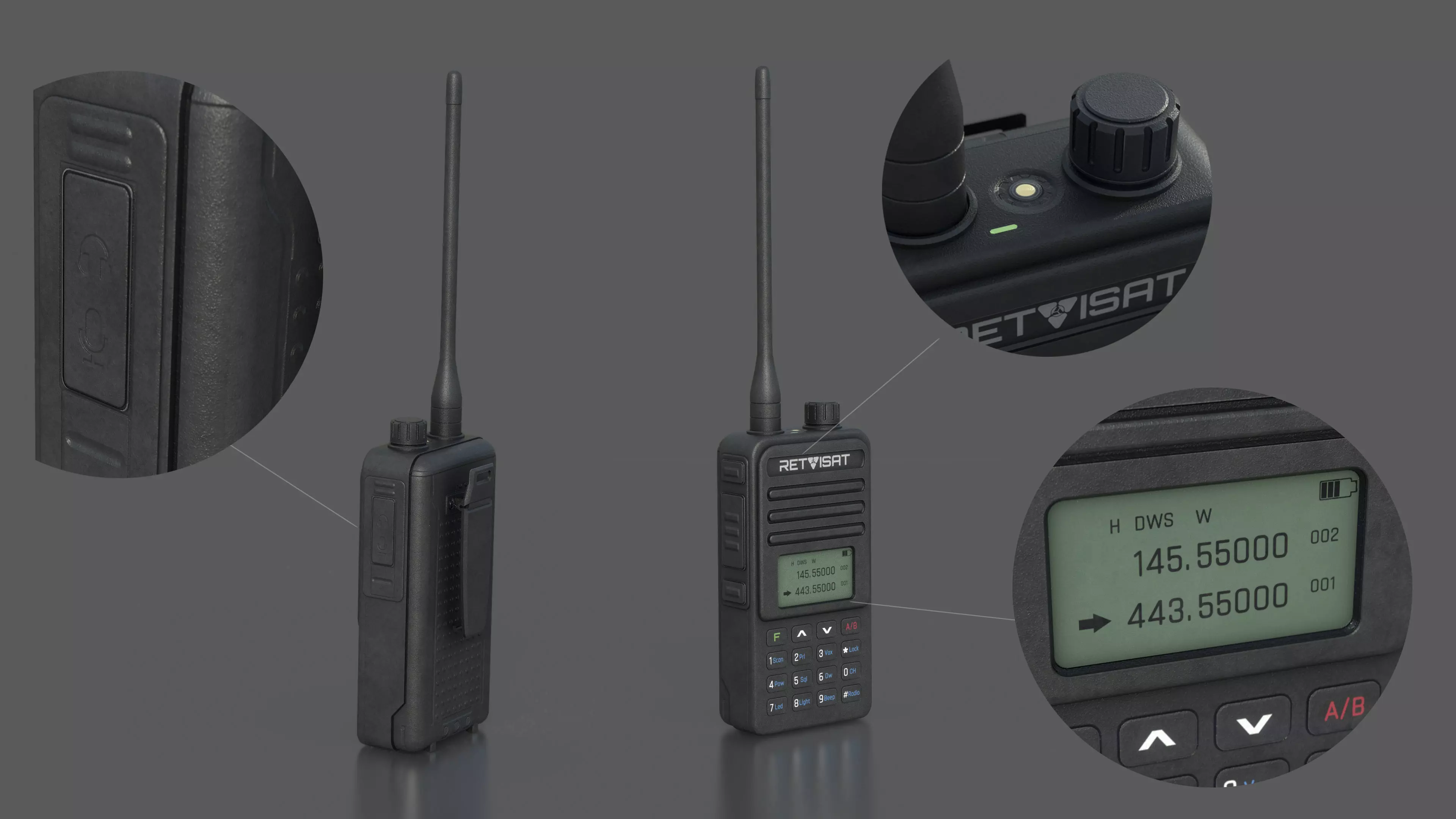 Walkie Talkie Professional Low-poly 3D model