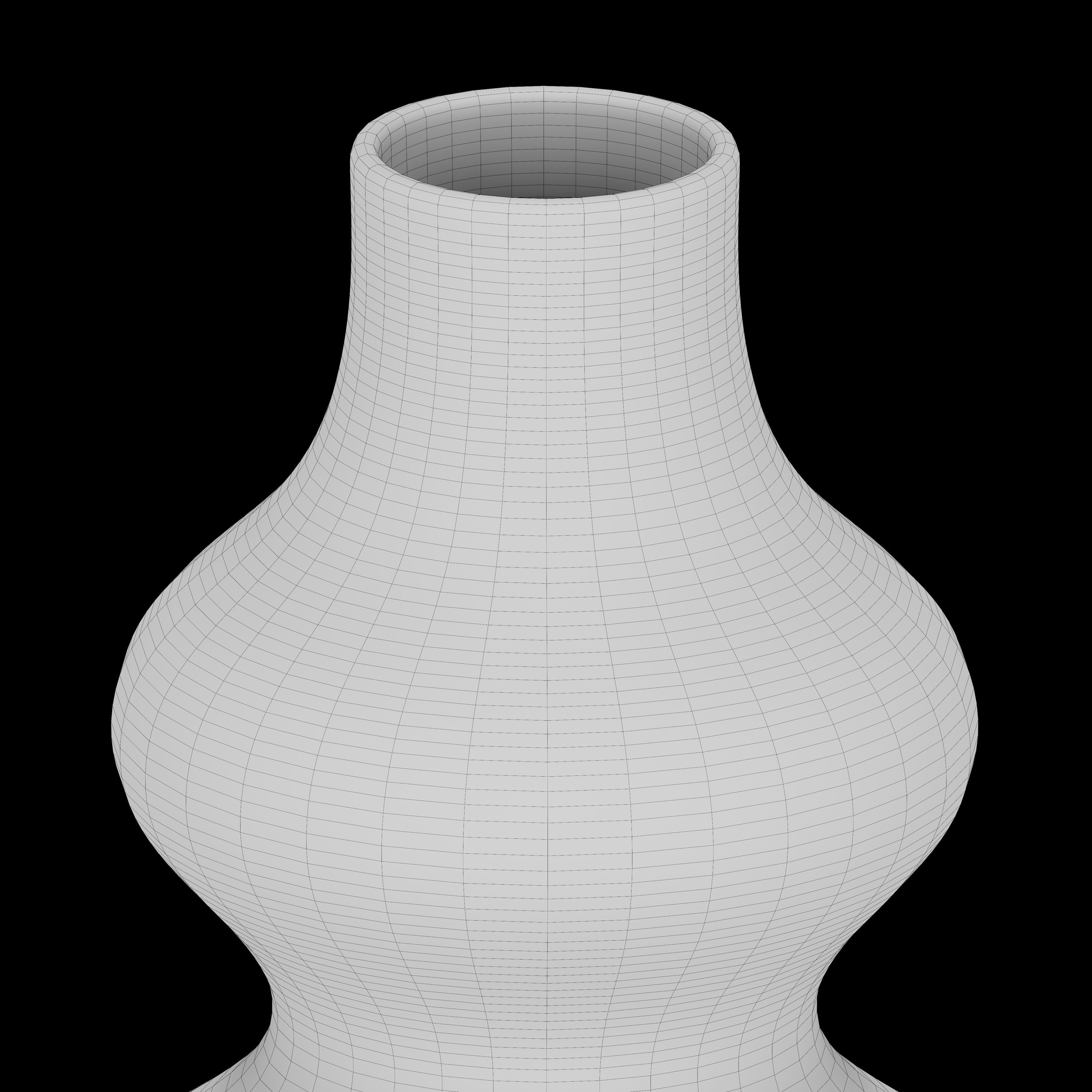 Vase37 vase with stripes 3D model_6