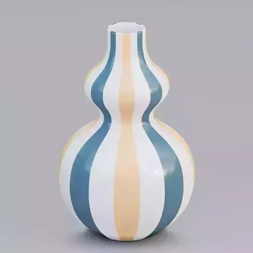 Vase37 vase with stripes