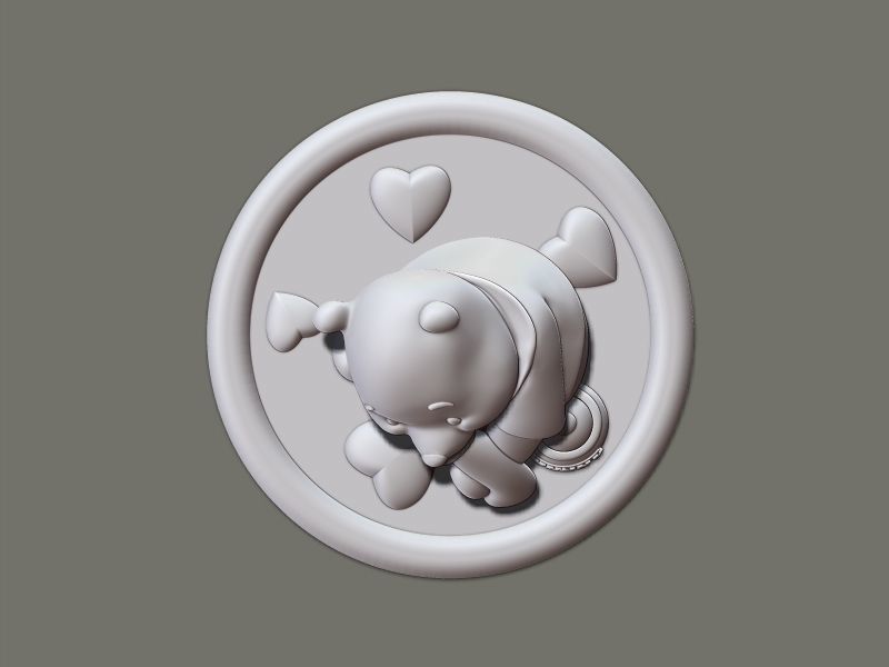 cnc pooh statue 3D model printable design 3D print model_8