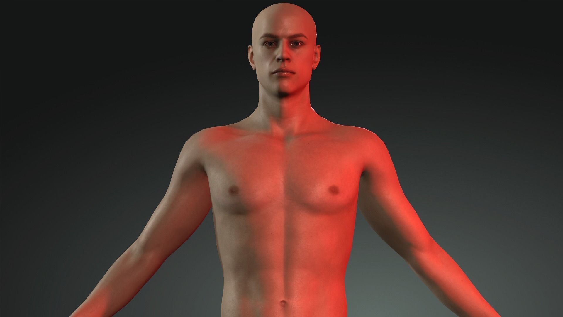 Josh - 4K Animasyon For game Low-poly 3D model_1