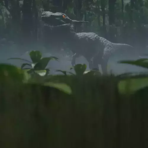TRI reptile dinosaur 3D model