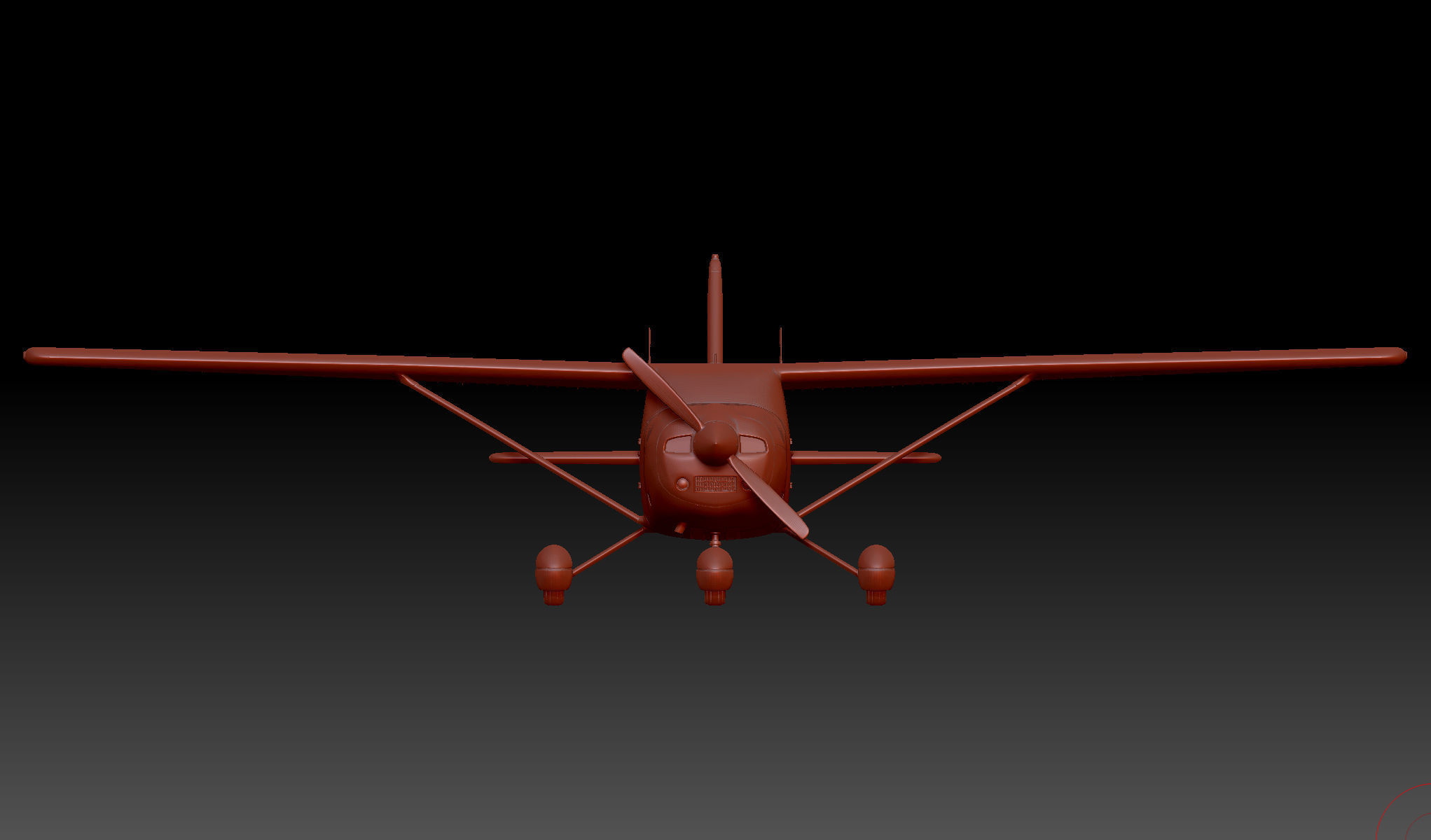 Cessna 182 Skyline ultralight airplane for 3D Print 3D print model_2