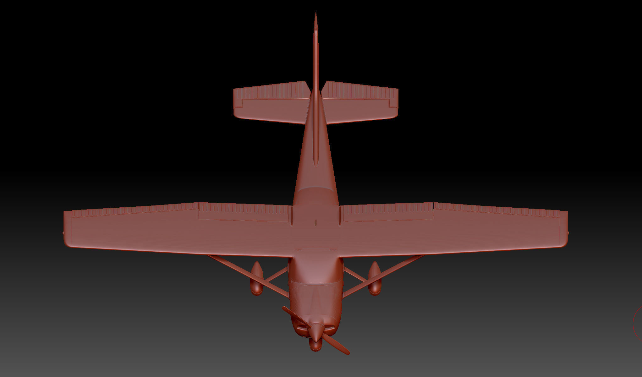 Cessna 182 Skyline ultralight airplane for 3D Print 3D print model_1