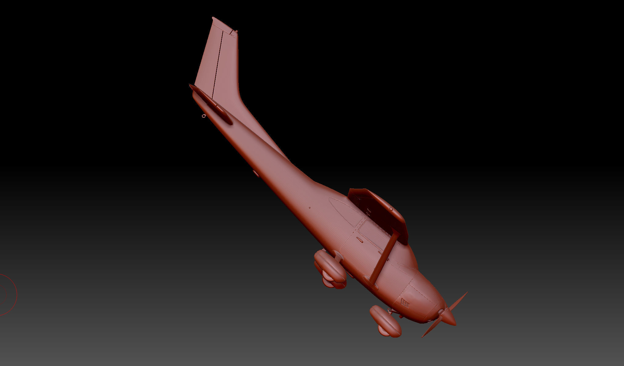 Cessna 182 Skyline ultralight airplane for 3D Print 3D print model_4