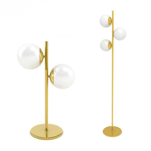 Joybird Quincy  Lamp Collection 3D model