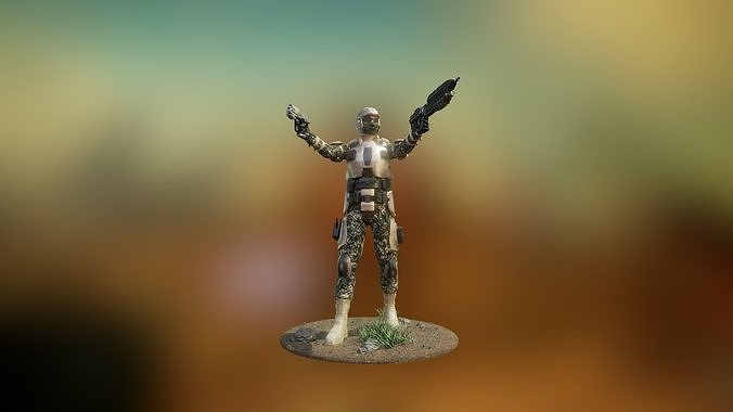 Halo Marine Soldier 3D model