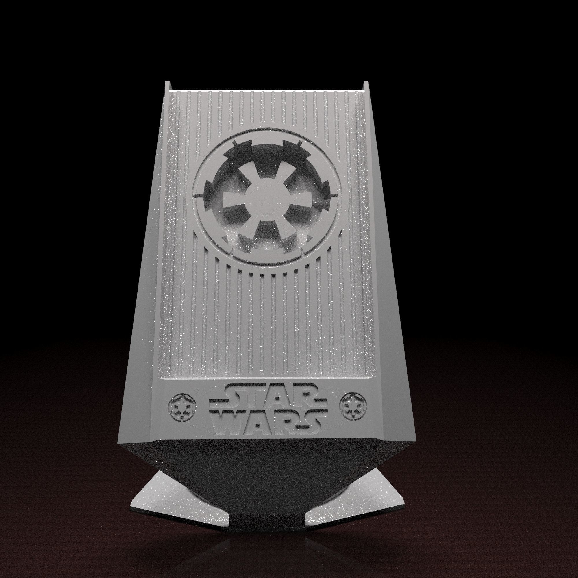 Star Wars phone holder Baby Yoda 3d model ready to print 3D print model_1