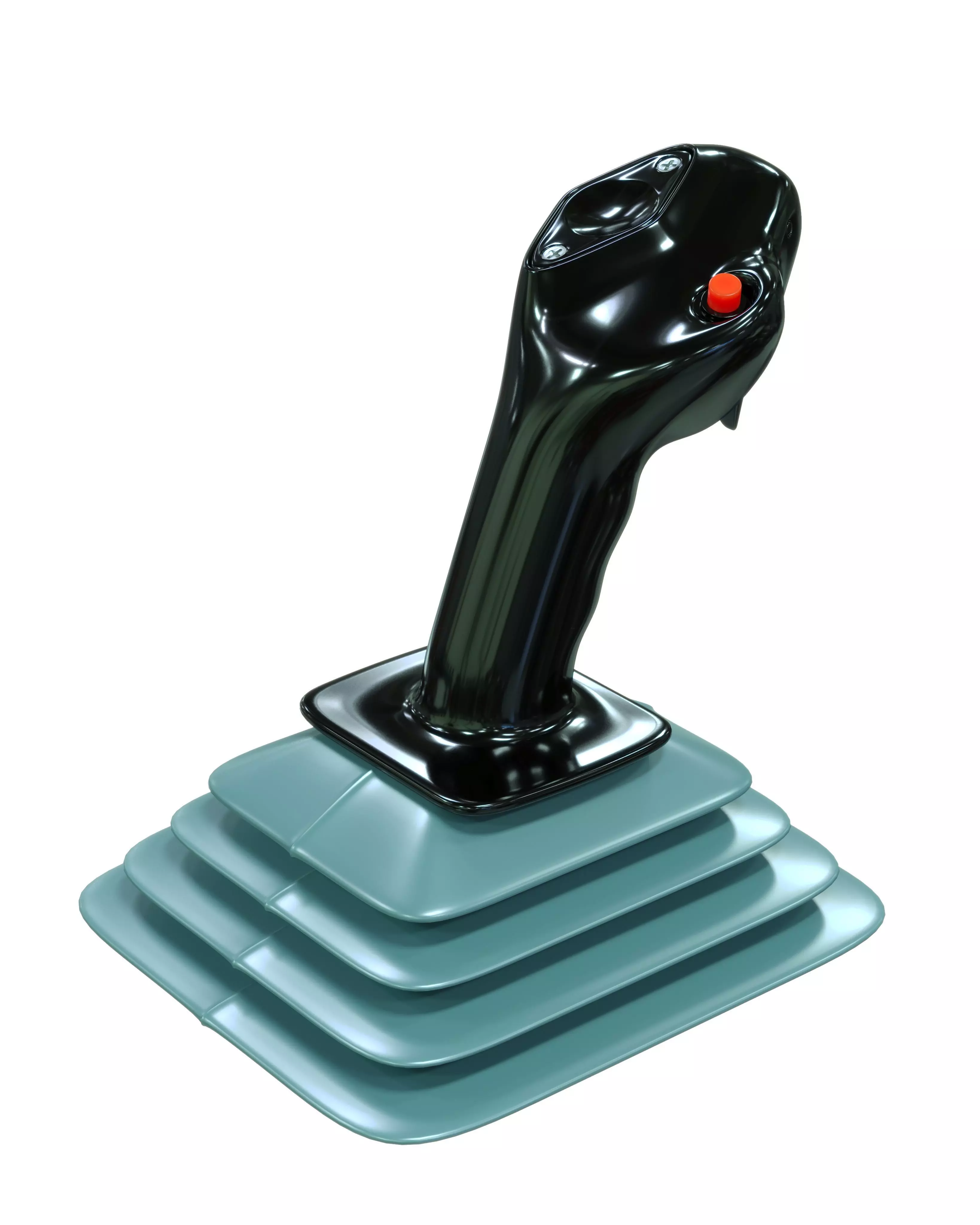 Airbus Sidestick 3D model_0