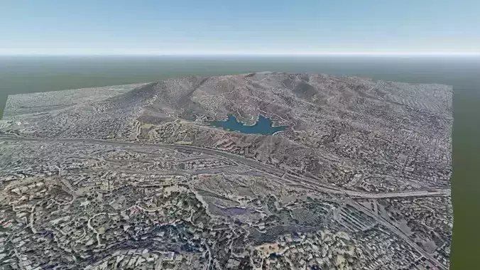 Mountain Valley East of Los Angeles